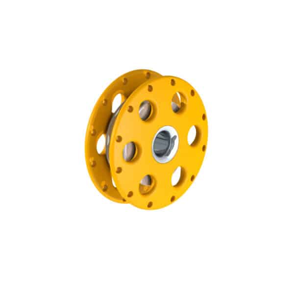 KB8 YELLOW ROUND BLOCK